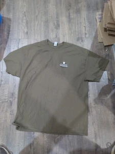 Bourbon Mens T-shirt Size 2XL Green Crew Neck Short Sleeve  - Picture 1 of 8