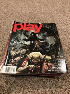 Play video game magazine Oct 2006 The Darkness + Okami + Justice League poster! - Foto 1 di 4