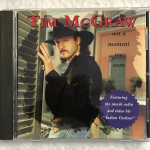 Tim McGraw Not A Moment Too Soon CD 10 Song Studio Album Billboard#1 - Picture 1 of 4