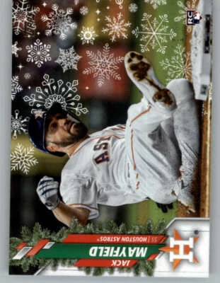 2020 Topps Walmart Holiday #HW100 Jack Mayfield RC (ref 146759) - Image 1 of 2