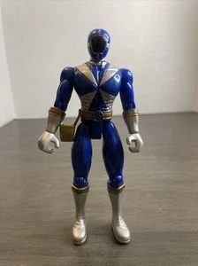 Vintage Bandai MMPR Action Figure Power Rangers 1999 Blue Infra-light Ranger - Picture 1 of 4