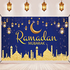 Ramadan Mubarak Eid Mubarak Backdrop Banner Photo Background Fabric Party Uk