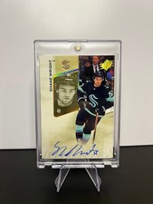 2022-23 UD SPx Shane Wright Autograph! #101 Kraken Autograph RC!