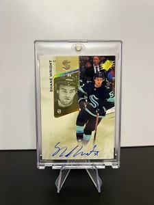 2022-23 UD SPx Shane Wright Autograph! #101 Kraken Autograph RC!