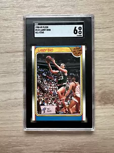 1988-89 Fleer - All-Star #124 Larry Bird Graded SGC 6 🍀 - Picture 1 of 2