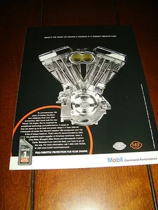 MOBILE 1 S&S CYCLE 186 H.P.  ***ORIGINAL 2003 AD***  - Picture 1 of 1