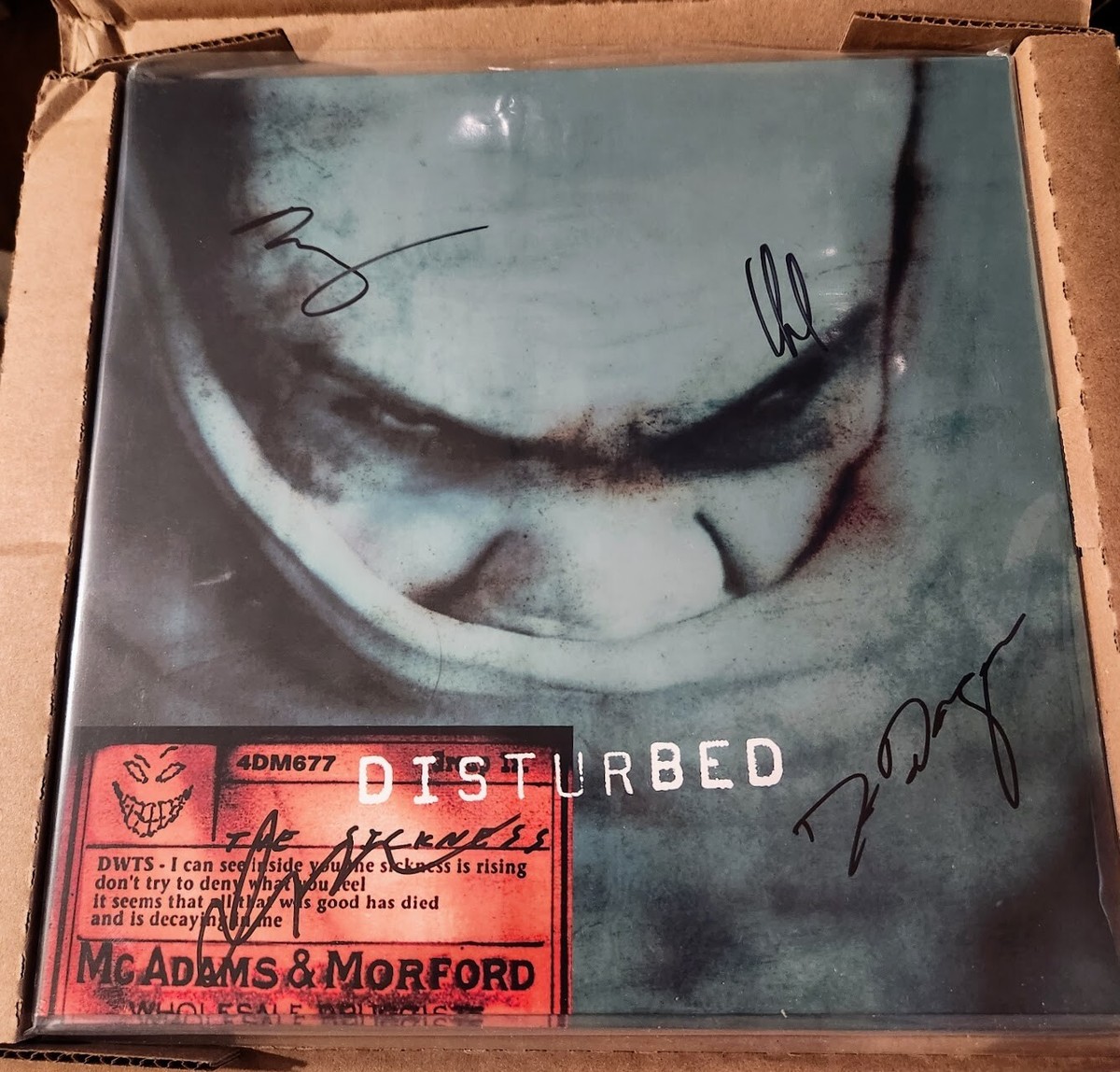 DISTURBED ピクチャーレコード Disturbed Metal Vinyl Records for sale | eBay