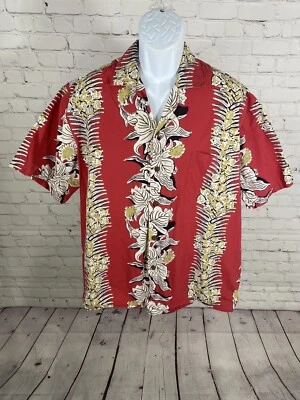 Camisa Steve & Barry’s Clásica Hawaiana Manga Corta Cuello Abotonada Para Hombre’s L Foto 1 de 4