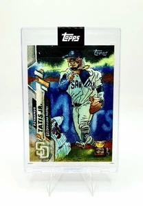2025 Topps Shoebox Treasures Fernando Tatis Jr Canvas SSP Encased Padres - Picture 1 of 2