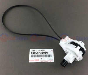 Genuine Corolla ZRE171 ZRE152 ZRE151 ZRE143 Dash Heater Direction Control Cable - Picture 1 of 20