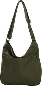 Hobo Canvas Tasche für Damen Crossbody Schulter mit Multi... - Bild 1 von 7