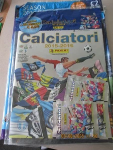 Panini Calciatori Figurine 2015-2016 Stickers Starter Pack Unopened - Picture 1 of 1