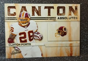 2009 Playoff Absolutes Memorabilia #16 CLINTON PORTIS WASHINGTON REDSKINS - Picture 1 of 2