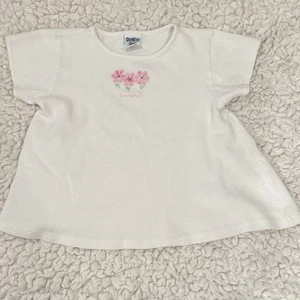 Vintage OshKosh B’gosh Shirt 6T Flare Blumenstickerei - Bild 1 von 7
