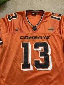 Oklahoma State Cowboys Football Jersey, Vintage Orange, 90s , XL - Picture 1 of 7