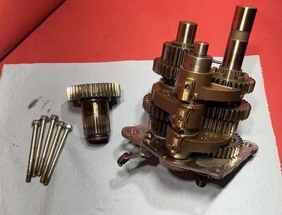 Оригинальная коробка передач Harley Sportster 91-03 HD XL 5 скоростей Tranny Gears - Изображение 1 из 4