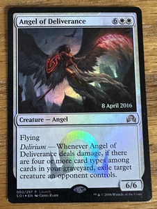 MTG Shadows Over Innistrad, Angel of Deliverance Promo -- Light Played Foil - Picture 1 of 2