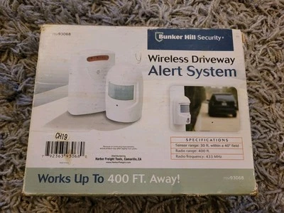 NEW-Bunker Hill Wireless Security Alert System #61910/STAY SAFE!!! - Image 1 of 3