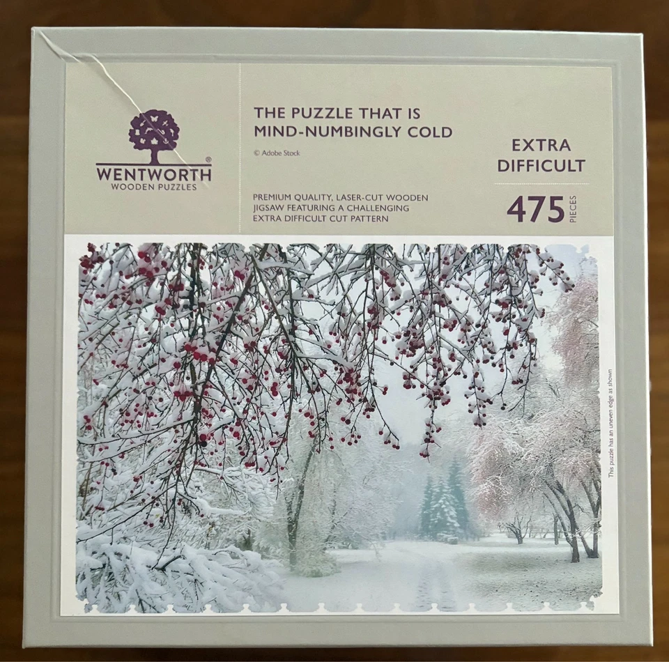 Rompecabezas de madera Wentworth 475 piezas El rompecabezas que es alucinantemente frío  Foto 1 de 1