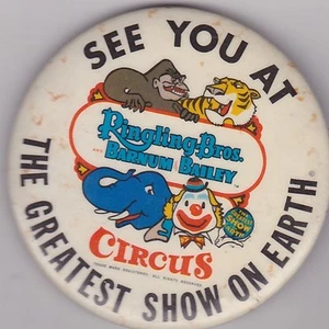 PINBACK DE COLECCIÓN 3" #14-008 - CIRCO - RINGLING BROTHERS - Imagen 1 de 1