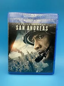 SAN ANDREAS Blu-ray/DVD 2015 Brand New Sealed The Rock, Carla Gugino - Picture 1 of 2