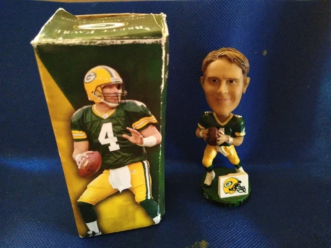 Brett Favre #4 Green Bay Packers - Mini Bobblehead Cover