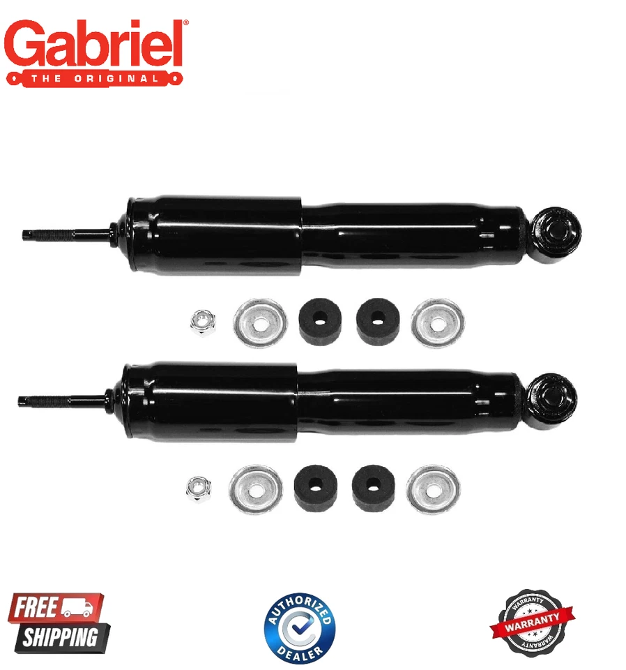 2 Amortiguadores de gas delanteros Gabriel Carquest 61662 para 98-04 4x4 Nissan Frontier Foto 1 de 1