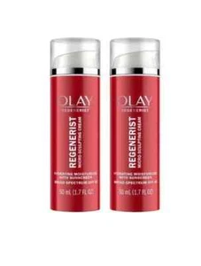 Olay hydrating moisturizer Regenerist Micro-Sculpting Cream, 2-1.7 Fl OZ SPF30 - Picture 1 of 2