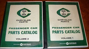 Plymouth Dodge Chrysler DeSoto 1946 1947 1948 1949 50 52 1953 1954 Parts Catalog - Picture 1 of 4