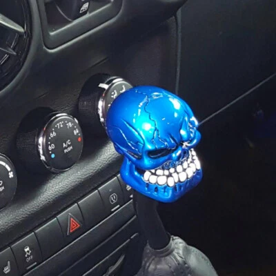 Perilla de cambio manual Skull personalizada para Land Rover Defender 90 110 130 5 velocidades Foto 1 de 4