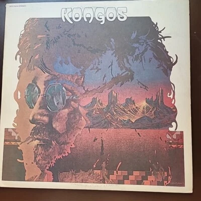 John Kongos Kongos Vinyl Record VG+/VG EKS75019 1972 Foto 1 de 4