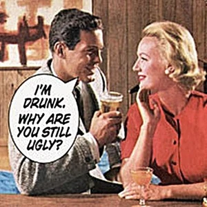I'm Drunk, Why Are You Still Ugly? funny cork backed drinks coaster - Picture 1 of 1