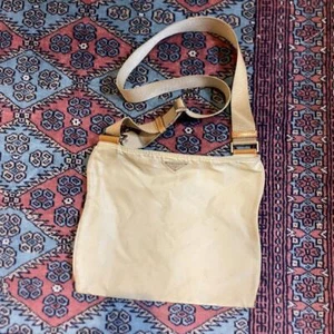 Prada Nylon Shoulder Bag Auth Beige Medium Women From Japan - Picture 1 of 3