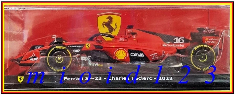 FERRARI F1 2023 - SF23 : Charles LECLERC - 1/24 Die-cast - Immagine 1 di 1