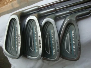 Set of 4 Spalding Tee-Flite Oversize Irons Right Handed * WEEKEND SPECIAL * NICE - Picture 1 of 5