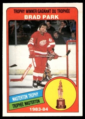 1984-85 O-Pee-Chee Brad Park Detroit Red Wings #378 - Image 1 of 2