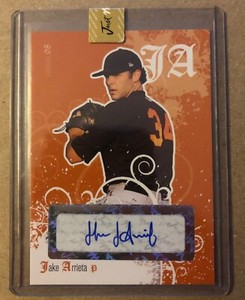 2008 Just Minors Justifiable Autograph #JF-04 Jake Arrieta ORIOLES Autographed