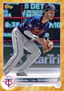[TARJETA DIGITAL] Topps Bunt - Andrelton Simmons - Físico 22 S1 - Dorado - Imagen 1 de 1