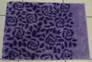 CASA FONDO - 1 Fuß-/Badematte - Farbe: flieder - Mikrofaser - 45x65 cm - QVC - - Bild 1 von 3