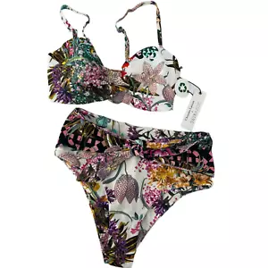 Christian Lacroix Two Piece Bathing Suit New with Tags Size Small - Picture 1 of 7