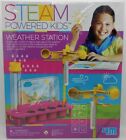 4M Steam Powered Kids ~ Weather Station ~ 6 Experiments Guidebook + Journal ~NEW