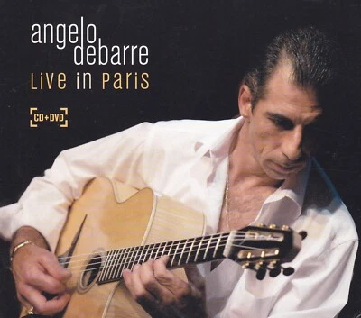 ANGELO DEBARRE - CD + DVD - LIVE IN PARIS - Bild 1 von 2