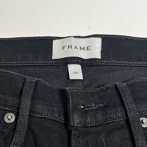 Frame L'Homme Skinny Jeans Men's 32 Black Jeans Preowned unworn