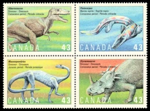 CANADA 1498a - Prehistoric Life "Dinosaurs" (pb69747) - Picture 1 of 1
