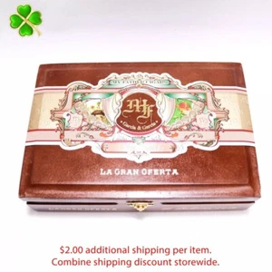 "My Father Zigarren Robustos leere Holzzigarrenbox 8,75"" x 6"" x 2,25" - Bild 1 von 10