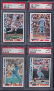 PSA 10 1982 Topps #506 Graig Nettles New York Yankees In Action ONLY READ - Picture 1 of 16