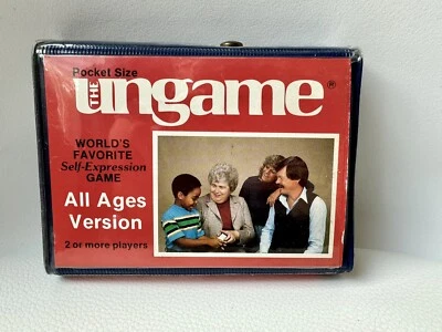 De colección The Ungame Tamaño de Bolsillo Todas las Edades Versión 1983 Completo ¡Excelente Estado! Foto 1 de 4
