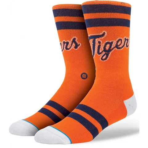 STANCE MLB DETROIT TIGERS SOCKS ORANGE 558 CLASSIC MENS MEDIUM 6-8.5 Cover
