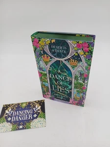 FairyLoot A Dance of Lies by Brittney Arena Stenciled Edges Hardcover Romantasy - Picture 1 of 8