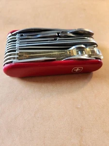 Wenger Swiss Army knife Vintage 32 Tools Rare - Picture 1 of 8